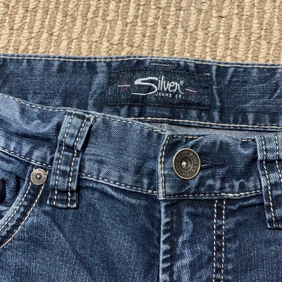 men’s silver jeans - Picture 2 of 14